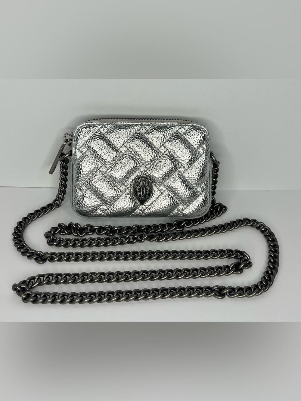 Kurt Geiger London Kensington Micro Camera Chain Strap Crossbody Bag